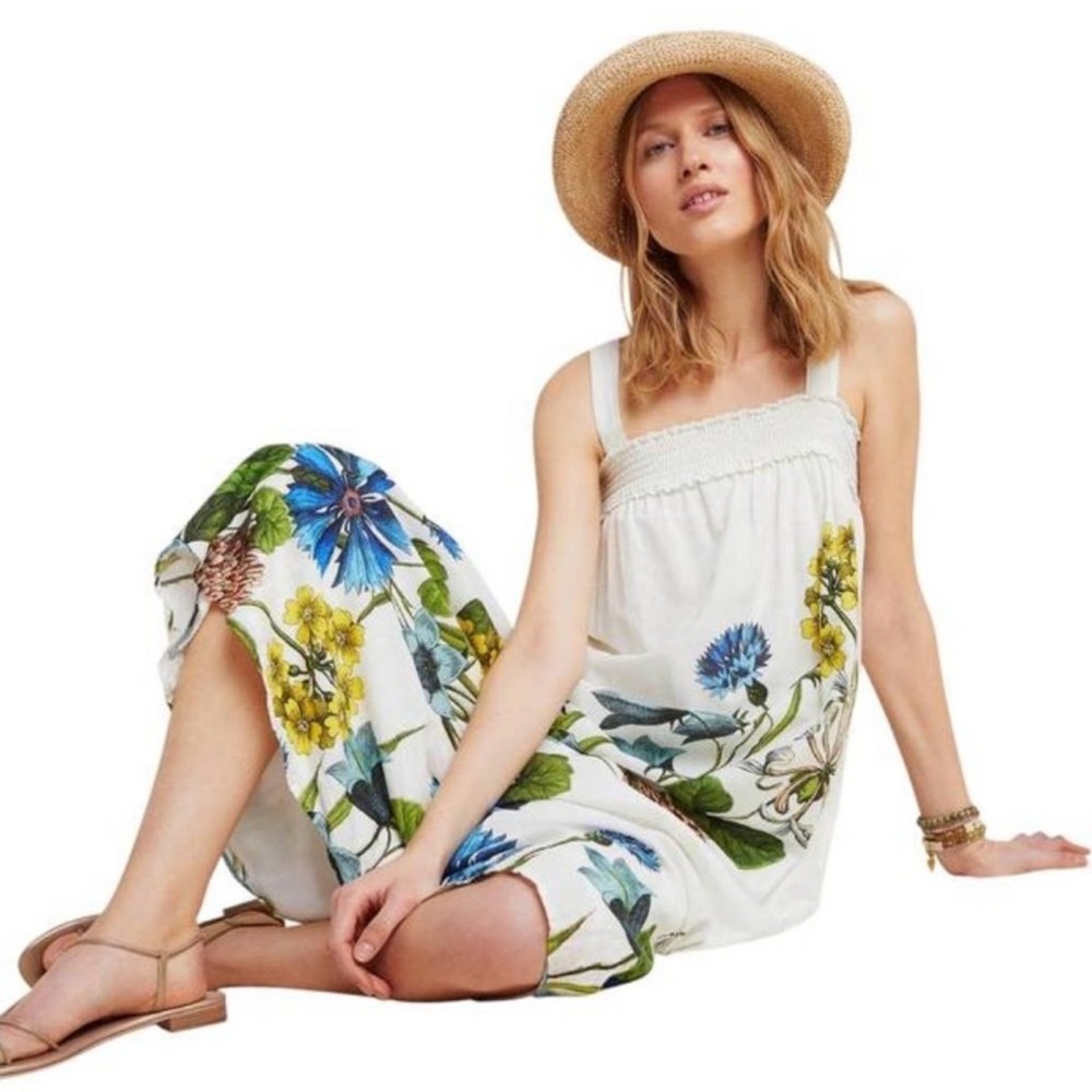 🎊Host Pick🎉🎊NWT Anthropologie Botanical Floral Garden Maxi - Picture 3 of 17
